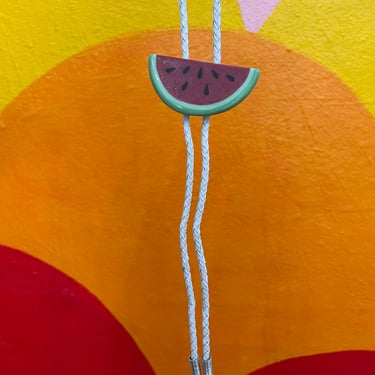 Sarah Duyer hand painted Bolo. Watermelon