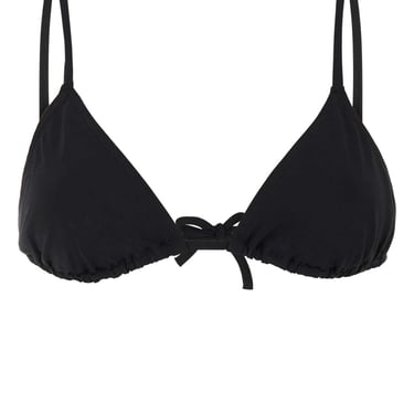 Eres Women Black Stretch Nylon Mouna Bikini Top
