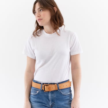 Vintage Natural leather belt | 31-38 waist 
