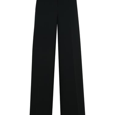 Max Mara 'Leccio' Black Triacetate Blend Pants Woman