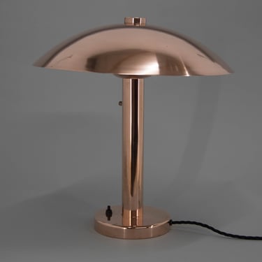 Bauhaus Big Mushroom Table Lamp, 1930's, Restored / Large Vintage Table Lamp / Desk Lamp 