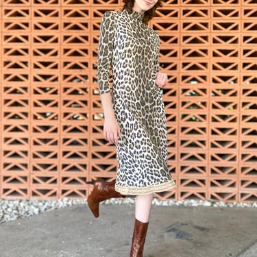 Leonard Leopardess Silk Dress