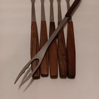 Danish Fondue Forks by Lundtofte 