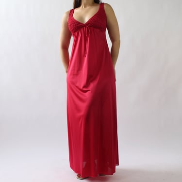 Vintage Fuchsia Negligee