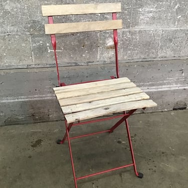 Fold Up Patio Chair (Seattle)