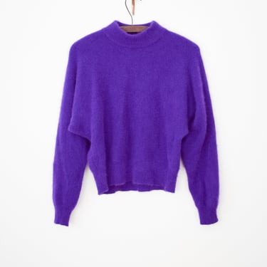 Vintage Violet Purple Angora Sweater | S/M 