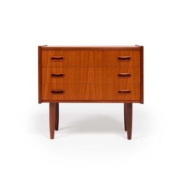 1960s Danish Mid-Century Nightstand/Entryway Chest 