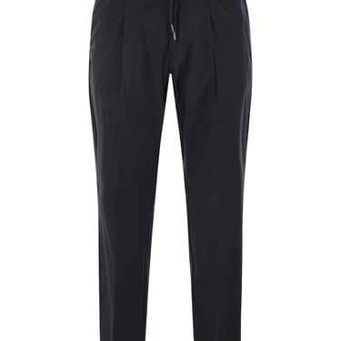 Herno Men Tech Wool Trousers