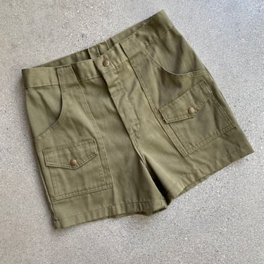 Vintage Boy Scouts of America Shorts / BSA Uniform Shorts Small / Vintage BSA Shorts 30 Waist 