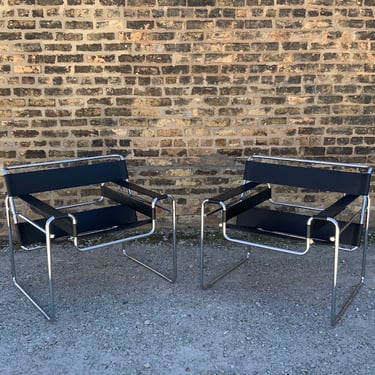 Pair of Authentic Wassily™ Chairs by Knoll