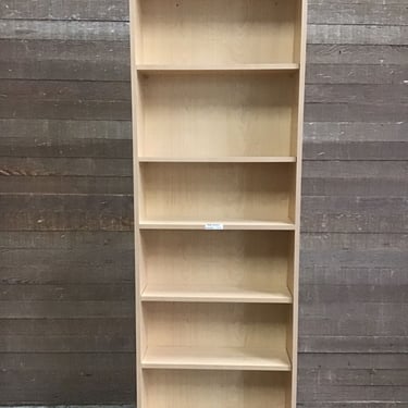 Maple Faced Open Bookcase (Tacoma)