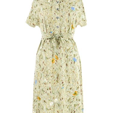 Hermes Le Bles Jersey Dress