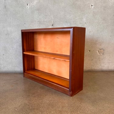 Vintage Petite Mahogany Bookshelf