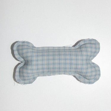 KkCo Bone Pet Toy - Blue Flannel