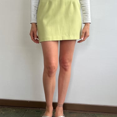 Lime Miniskirt (S)