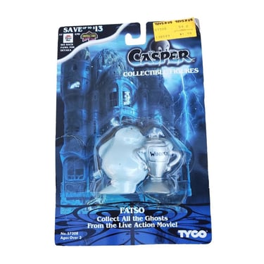 Vintage 1995 Tyco Casper Ghost FATSO WINNER Figure #57308 Toy NEW Sealed (M3) 