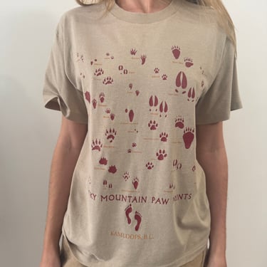 Rocky Mountain Paw Prints Tee