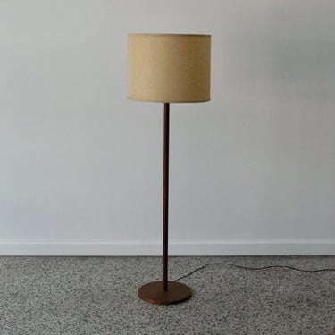 Vintage Laurel Walnut Floor Lamp 