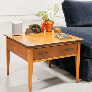 Square Vintage Side Table by Lane