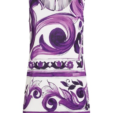 Dolce &amp; Gabbana Women Maiolica Print Tank Top