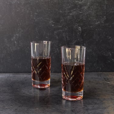 Pair of Crystal Tumblers