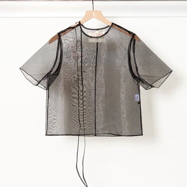 Tee Top Sparkle Black