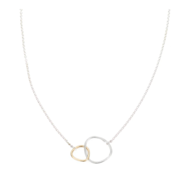 COLLEEN MAUER | Silver & Gold Interlocking Necklace