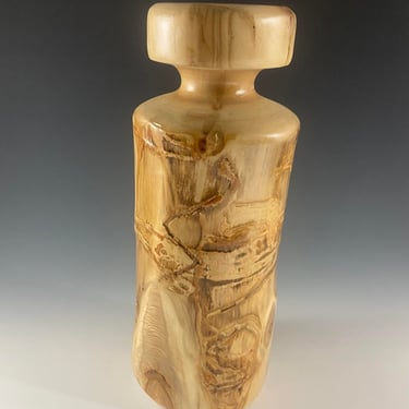 Handmade Aspen Wood Vase - Colorado Wood 