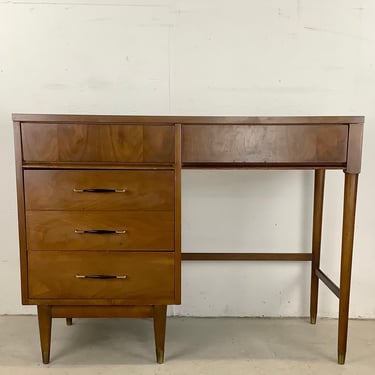 Mid-Century Walnut Writing Desk 