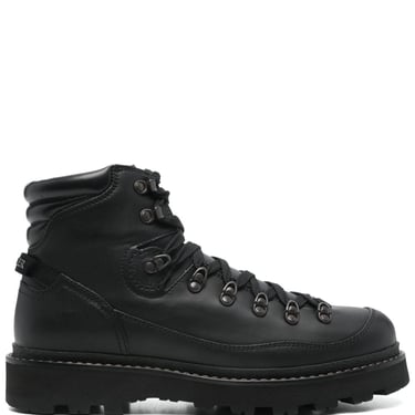 Moncler Men Peka Trek Leather Boots