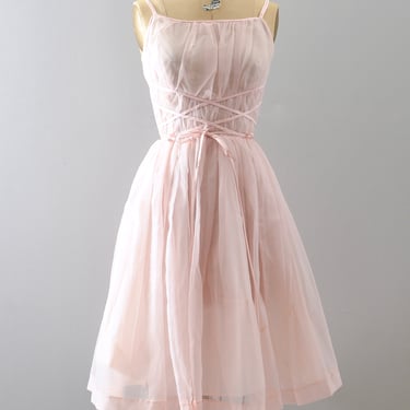 Vintage 1940s Ballet Pink Dress