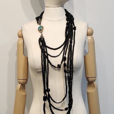 Black Strand Necklace