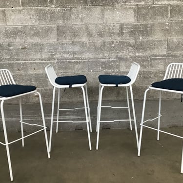 Metal Slatted Chair Set (Seattle)