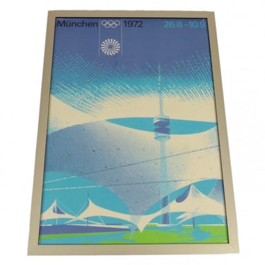 1972 Munich Olympic Poster