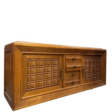 French Oak 1940's Sideboard