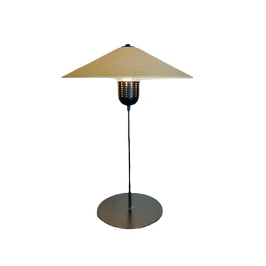 80s Postmodern Cone Table Lamp, Postmodern Art Deco Decor 