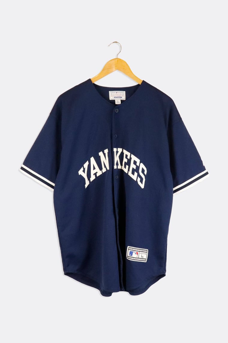 Vintage 1990's New York Yankees Lee Football Jersey Sz. XL