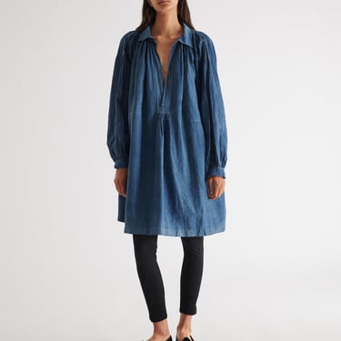 Antique Indigo Dye Tunic