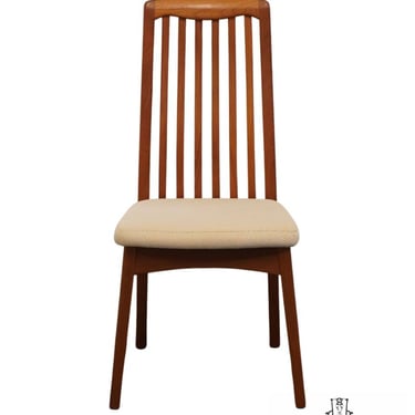 BENNY LINDEN Danish Modern Style Teak Wood Dining Side Chair 