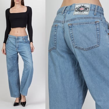 Medium 90s Western Light Wash Mom Jeans 28 Tall – Flying Apple