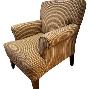 Striped Rolled Arm Accent Chair BL210-4