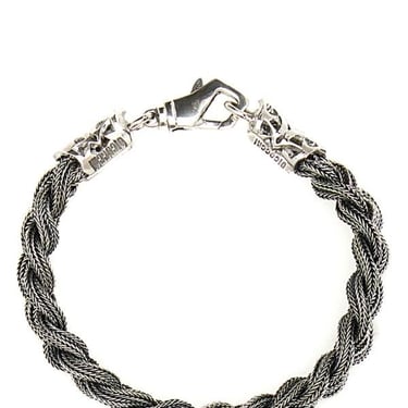 Emanuele Bicocchi Man 925 Silver Bracelet