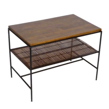 1950s Paul McCobb Side Table With Shelf