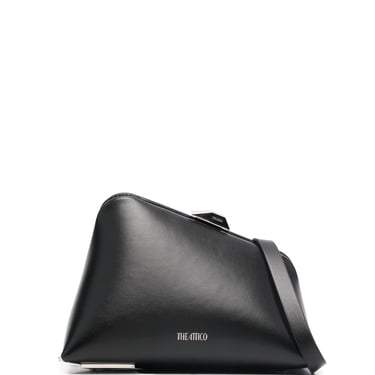 The Attico Women Midnight Leather Clutch Bag