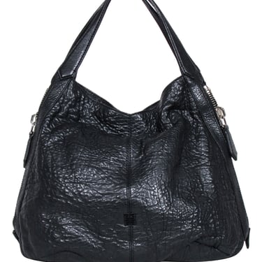 Givenchy - Black Leather Hobo Bag