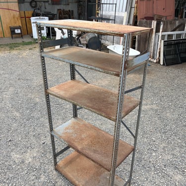 Five Shelf Metal Rack 36.25 x 74.5 x 18