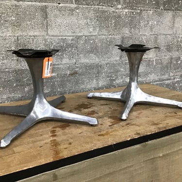 Pair of Aluminum Table or Chair Bases (Seattle)