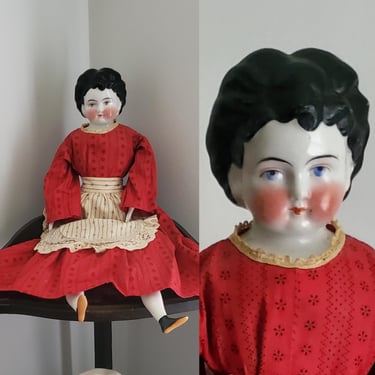 Antique China Head Doll - 17