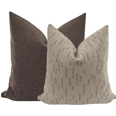 Hot Cocoa Pillow Cover Set