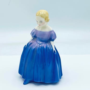 Royal Doulton Lady Girl Figurine - Marie  - HN 1370 England- 1967 - 5